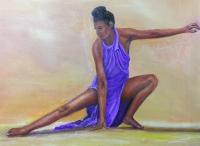 Dancers - 54A - Oil On Canvas
