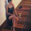 After The Party - Oil On Canvas Paintings - By Lloyd Charvis, Realism Painting Artist