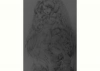 Pencil Illustration - Pencil Angel - Pencil