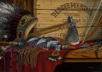 Still Life - Thunder Mountain Trading Company - Oil On Canvas