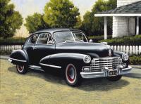 Cars - Uncle Rogers 42 Cadillac - Oil On Canvas