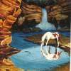 Canyon Del Oro - Oil On Canvas Paintings - By Robert Goldsberry, Realism Painting Artist