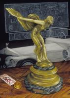 Still Life - The Spirit Of Ecstasy - Oil On Canvas