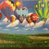 Up Up And Away - Acrylic Paintings - By Cw Collins, Realism Painting Artist