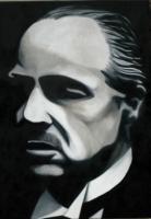 Godfather - Oil On Canvas Paintings - By Peter Seminck, Realism Painting Artist