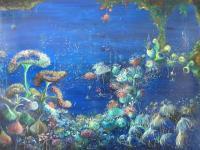 Oceans Dreams - Garden Of Good And Eden II - Oil