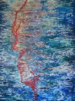 Oceans Dreams - Line - Oil