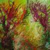 Coral II - Oil Paintings - By Renata Kevi, Expressionism Painting Artist