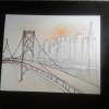 The Pride Of San Francisco - Acylic And Caran Dache On Art Drawings - By Elias Sackey-Walker, Free Hand Drawing Drawing Artist
