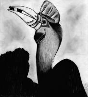 Drawing - Bird - Pencil