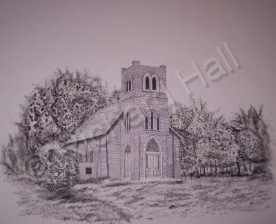 Add New Collection - Old Stone Church - Ink