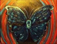 Canvas Acrylic - Butterfly Bloom - Acrylic