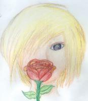 Random - Rose - Colored Pencil