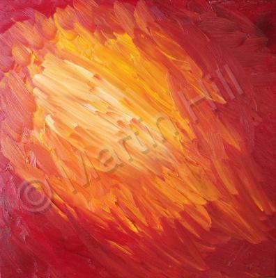 Fancy - Fireball - Oil On Canvas