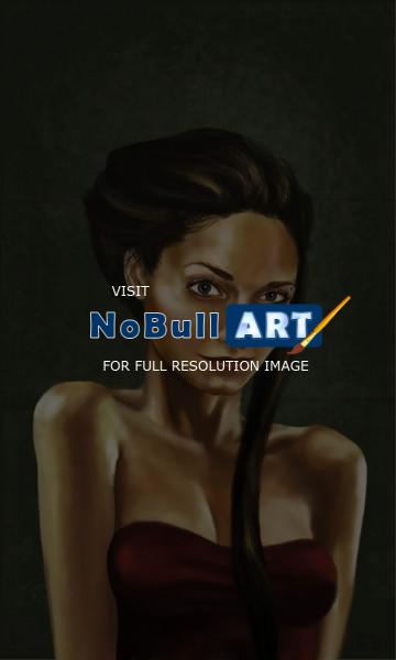 Digital Portraits - Olesja - Photoshop  Wacom Tablet