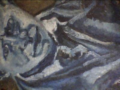 None - Gentleman Passing Out Stars In The Holocaust - Oil Painting