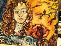 Music Mariah Carrey - Oil Painting Paintings - By Bobbi Bresett, Expressionism Painting Artist