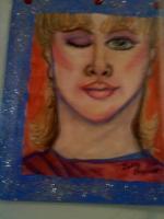 Eye Like A Dollar Bill - Pastels Drawings - By Bobbi Bresett, Creative Drawing Artist