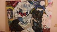 Mark Chevy Lisa - Oil Painting Paintings - By Bobbi Bresett, Expressionism Painting Artist