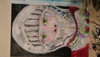 Knight - Oil Painting Paintings - By Bobbi Bresett, Expressionism Painting Artist
