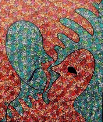 Drawings - The First Light Of Departure - Pen Pencil Colored Pencils