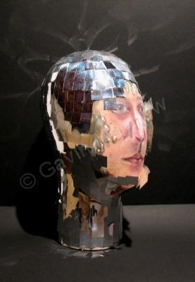 Faces - Reflections - Mixed Media