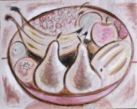 Fruit Bowl - Mixed Paintings - By Gareth Wozencroft, Classic And Traditional Painting Artist