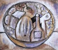 Fruit Bowl - Mixed Paintings - By Gareth Wozencroft, Classic And Traditional Painting Artist