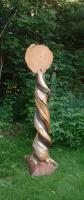 Twisted Fruniture - Twisted Grandfather Clock - Wood