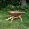 Floating Birch Burl Table - Wood Woodwork - By Chuck Martin, Natures Gifts Woodwork Artist