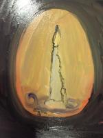 Oils - The Candle - Oil Over Canvas