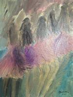 Oils - The Balet Dance - Oil Over Canvas