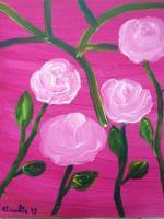 Acrylic - Rosas - Acrylic