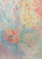 Oils - Flowers - Oil Over Canvas