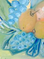 Fruit - Oil Over Canvas Paintings - By Claudia Soeiro, Oil Painting Artist