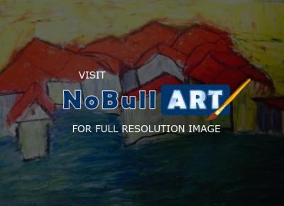 Oil Pastels - Landscape - Oil Pastel