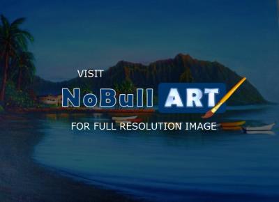 Seascapes - Kaneohe Bay - Early Morn - Oil On Canvas