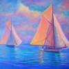 Calm Breeze - Prof Qlty Oil On 3X P Cnv Paintings - By Joseph Ruff, Immpresionism Painting Artist