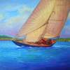 Heading Out - Prof Qlty Oil On 3X P Cnv Paintings - By Joseph Ruff, Realism Painting Artist