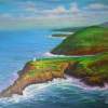 Kiluea Lighthouse -Kauai - Prof Qlty Oil On 3X P Cnv Paintings - By Joseph Ruff, Immpresionism Painting Artist