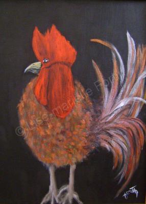 Rooster - Le Coq Cuivr - Acrylic