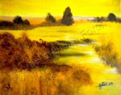 Landscapes Paysages - Sunshine Reggae - Acrylic