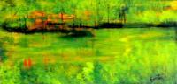 Landscapes Paysages - Marais - Acrylic