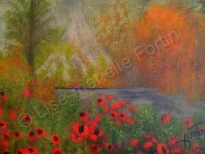 Landscapes Paysages - Automne En Fort - Acrylic