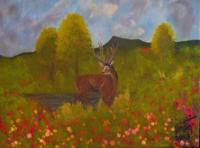 Whos There - Acrylic Paintings - By Lise-Marielle Fortin, Impressionnisme Painting Artist