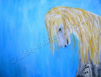 Horse - Pouliche Rebelle - Acrylic