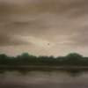 Lone Flight - Pastel Drawings - By Paul Horton, Impressionism Drawing Artist