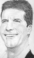 Simply Simon - Pencil And Paper Drawings - By Carol Newman, Black And White Drawing Artist