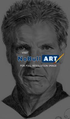 Sketch Portrait Portraituregra - Harrison Ford - Pencil And Paper