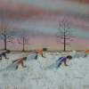 Pickers - Mixed Paintings - By Ken Blacktop Gentle, Southern Folk Art Painting Artist